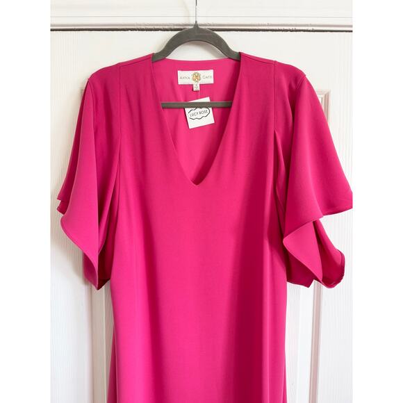 NWT ANNA CATE Beetroot Maxi Blaire Dress Medium M - Picture 4 of 6